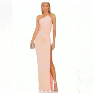 NWT Katie May Tyra Gown in Peach size S